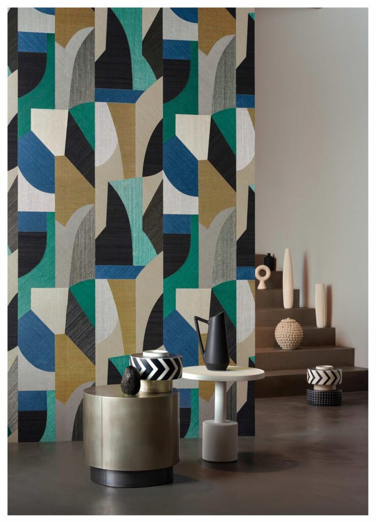 BeFunky-collage Puzzle een staaltje abstracte kunst Arte speelt met optische illusies op je muren